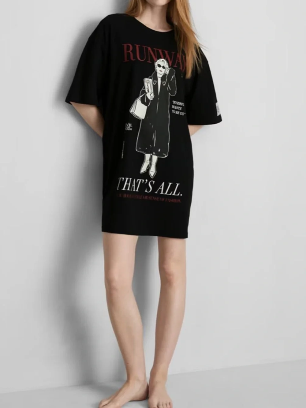 Devil Wears Prada 2 Pajama Cotton Nightshirt - Picture 3 of 6